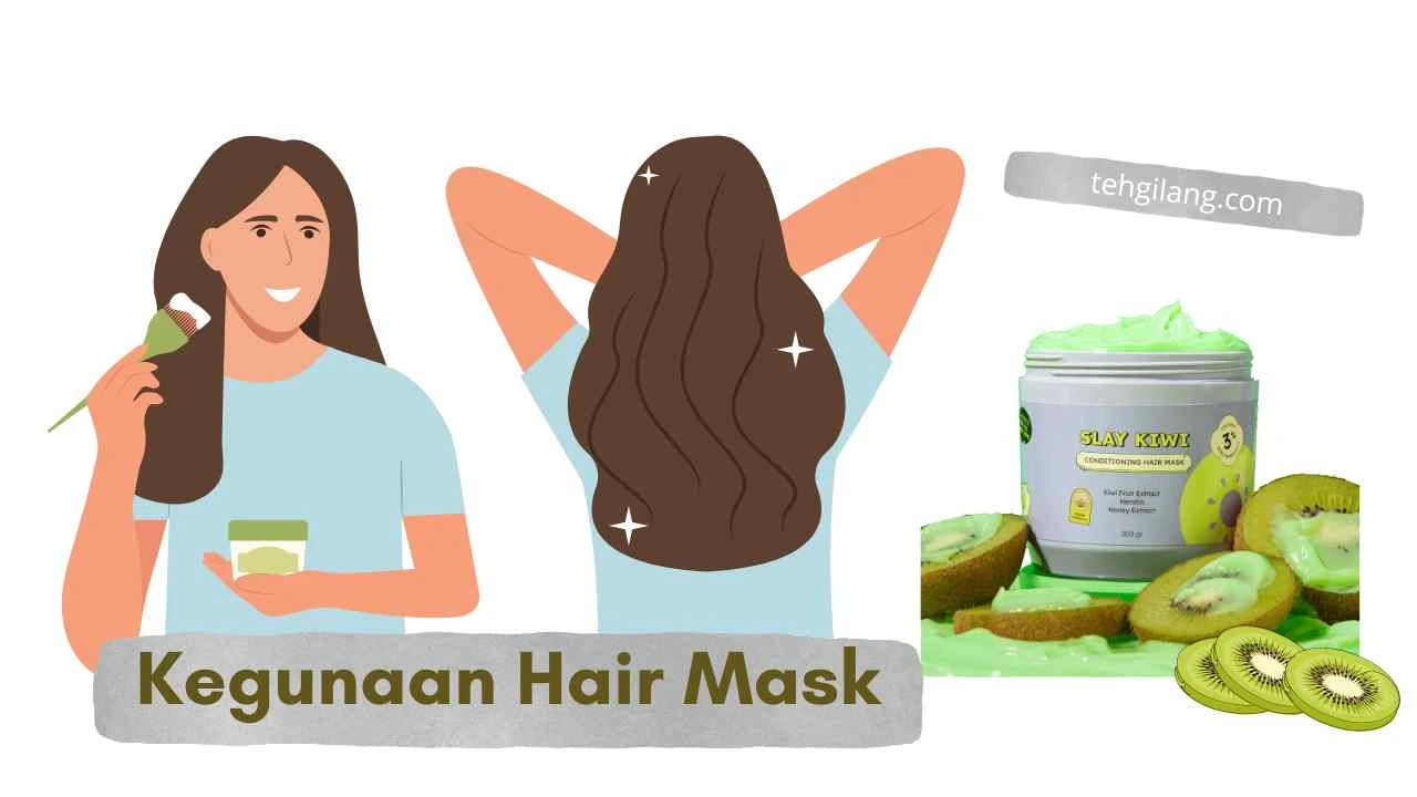 kegunaan masker rambut yang sangat penting dalam menjaga kesehatan rambut