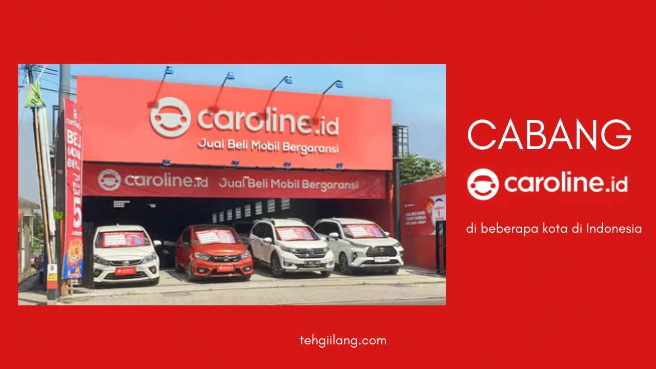 cabang caroline.id sebagai tempat jual mobil bekas daihatsu ada di beberapa kota di indonesia
