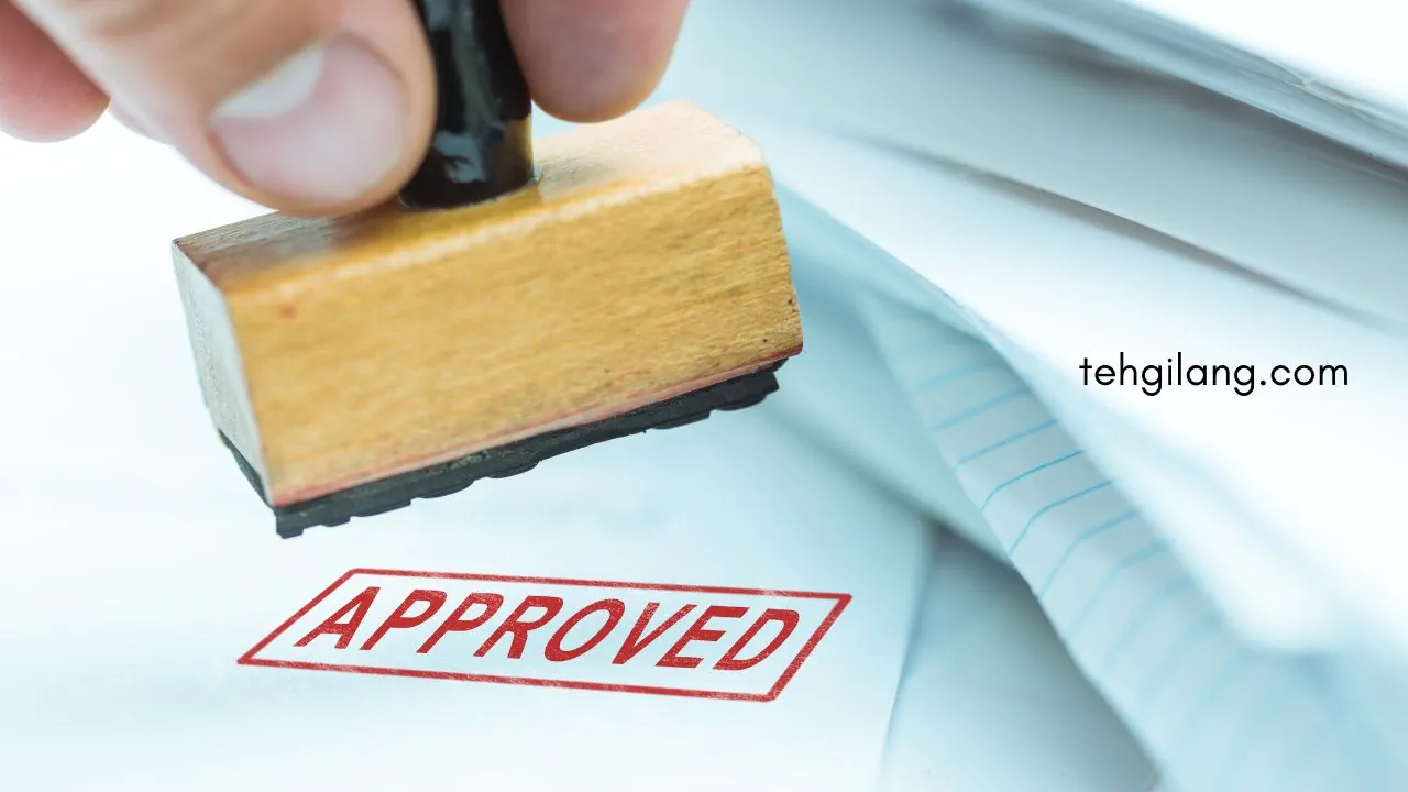 contoh kalimat menggunakan kata approved